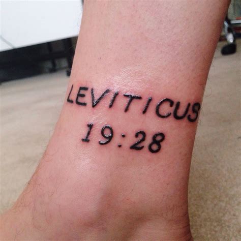 leviticus 19 28 meaning tattoo